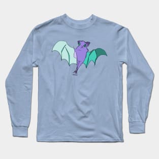 Pastel Bat Long Sleeve T-Shirt